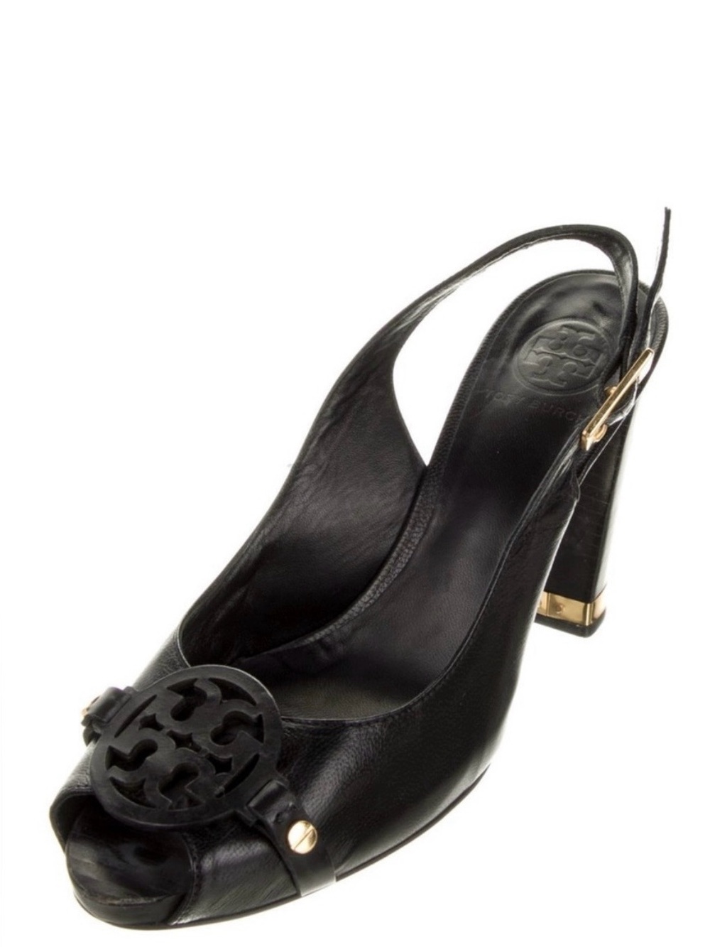 Tory Burch Kaden Peep Toe Sling Back Sandals